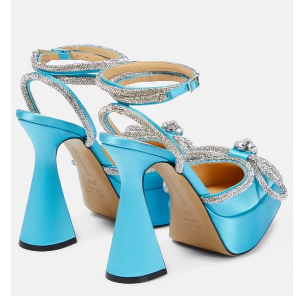 MACH & MACH
Double Bow embellished satin pumps - Picture 4 of 5